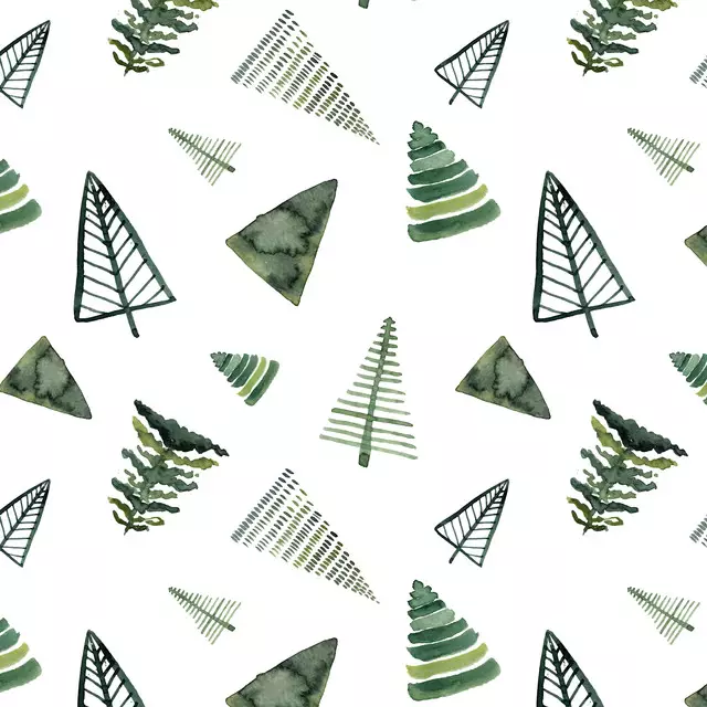 Kissen Tannenwald-grün