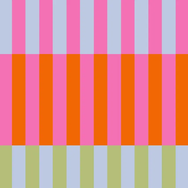 Kissen Bunte Frühlingsstreifen