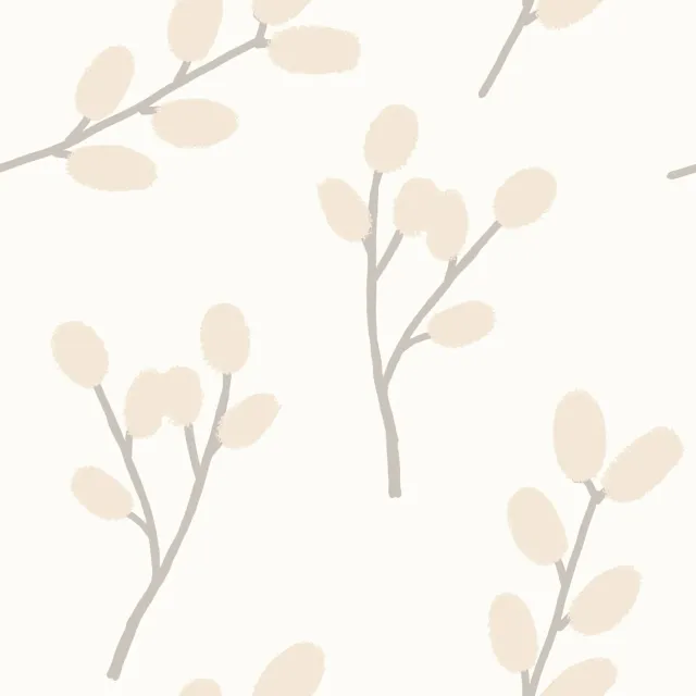 Servietten Weidenkätzchen Muster1