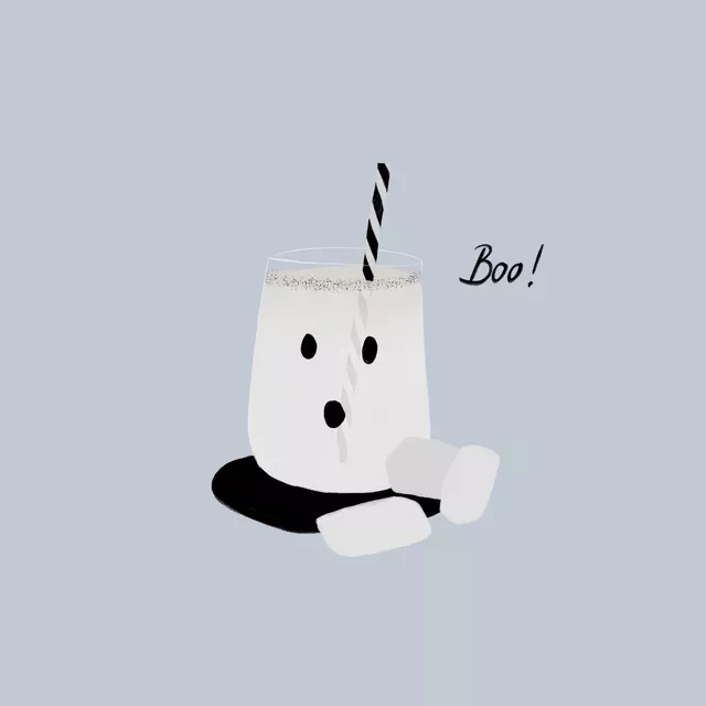 Geschirrtücher Halloween Cocktail Boo