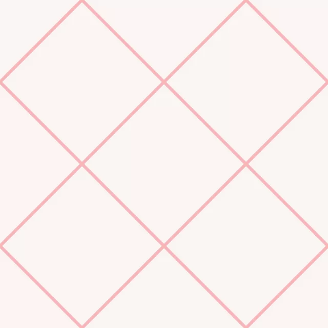 Kissen Karos Rosa Beige