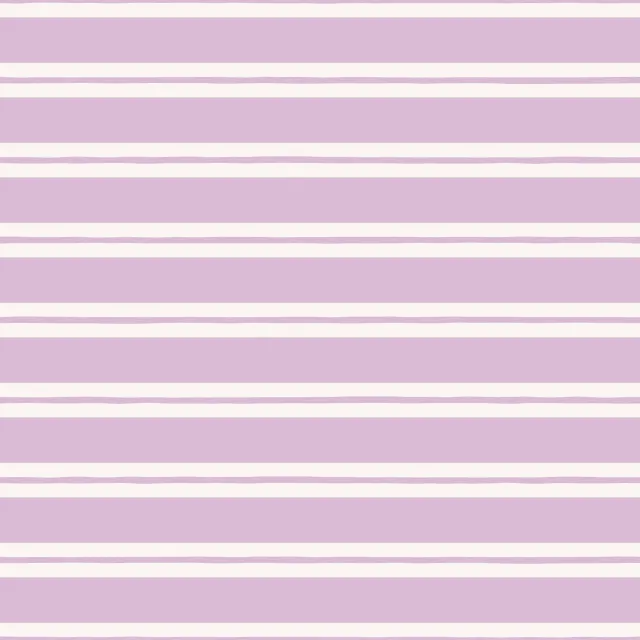 Bankauflage Streifen Beige Lila Flieder