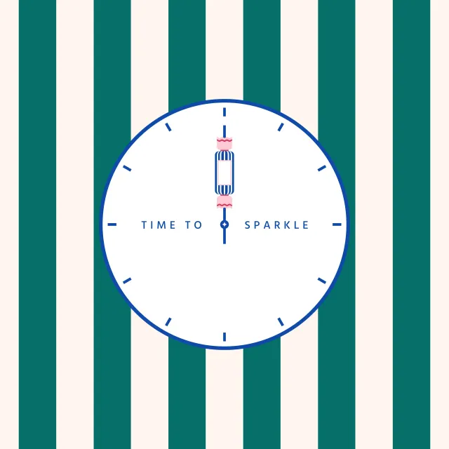 Tischset Time to Sparkle