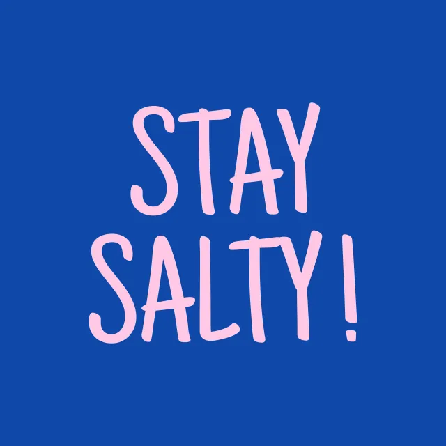 Servietten Stay Salty