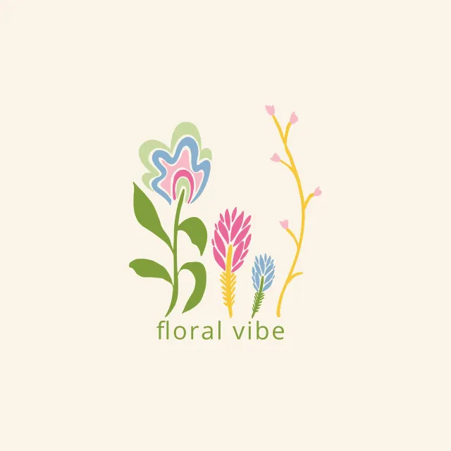 Bodenkissen Floral Vibe