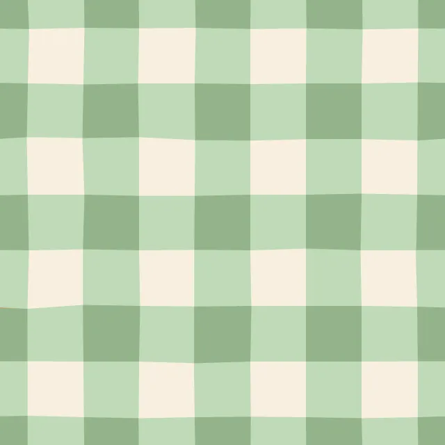Tischdecke Karomuster salbei grün