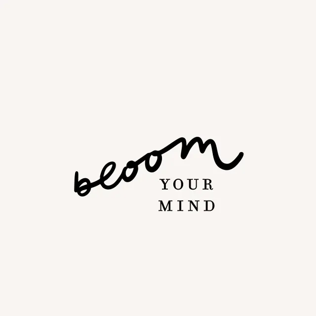 Servietten Bloom Quote schwarz