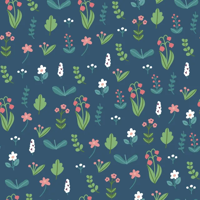 Tischdecke Beautiful Floral Pattern