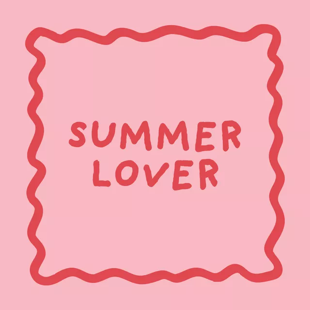 Kissen Summer Lover Red Pink