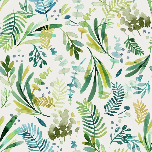 Geschirrtücher Toskana Blätter Salbei Grün