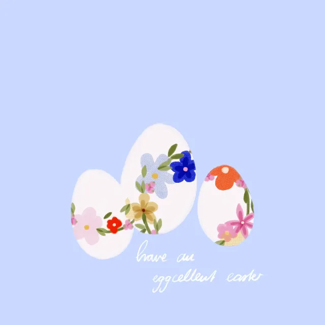 Tischläufer Eggcellent easter