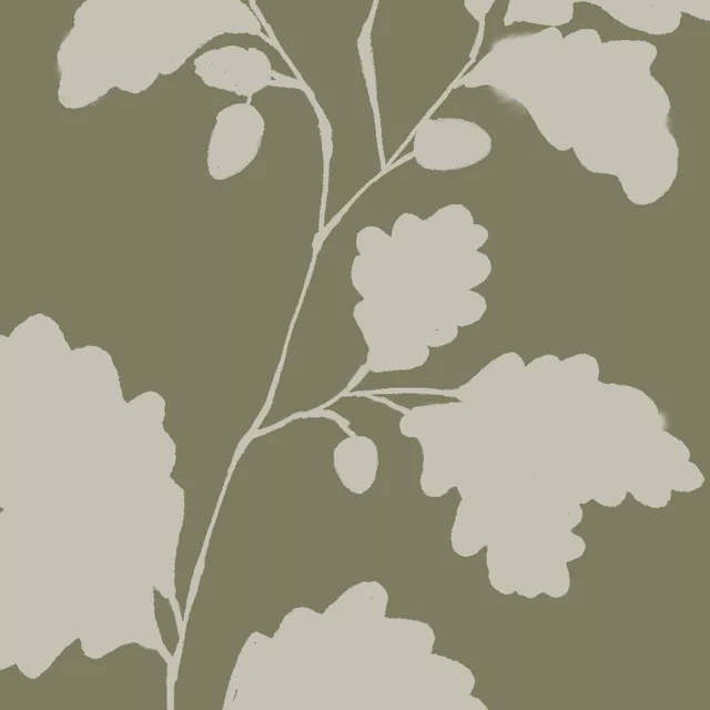 Tischset Cottage home green acorn