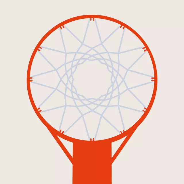 Kissen Basketballkorb