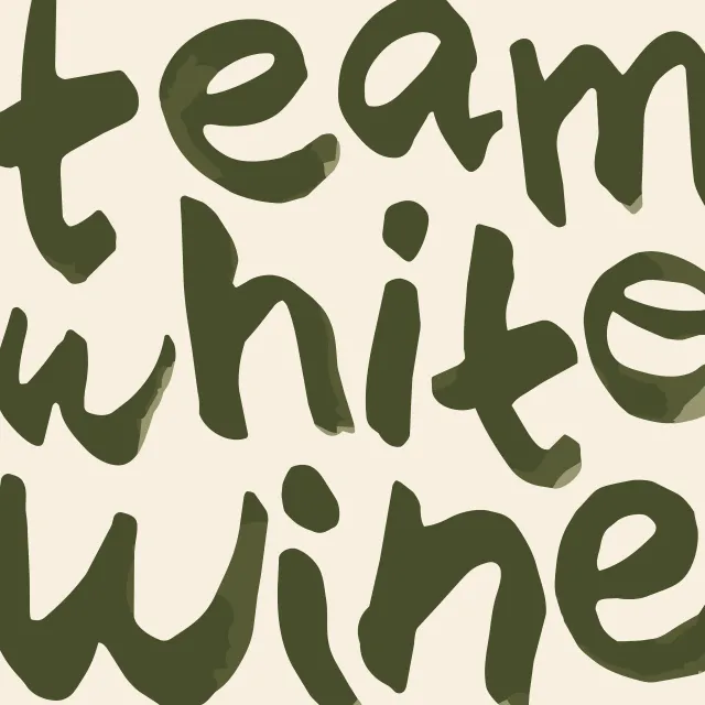 Servietten Team White Wine