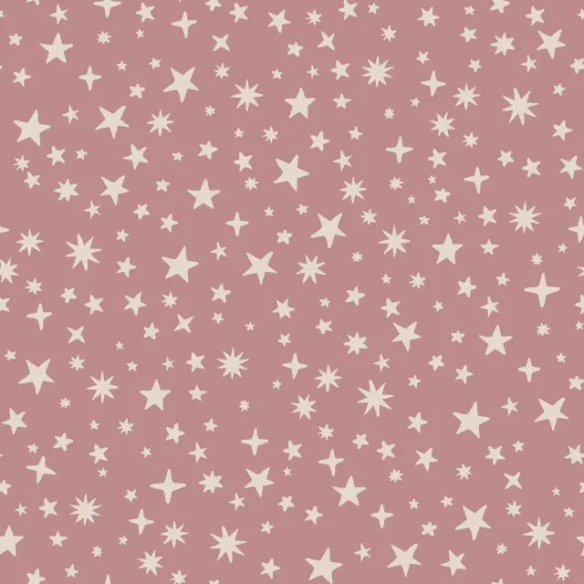 Dekovorhang Sterne rosa