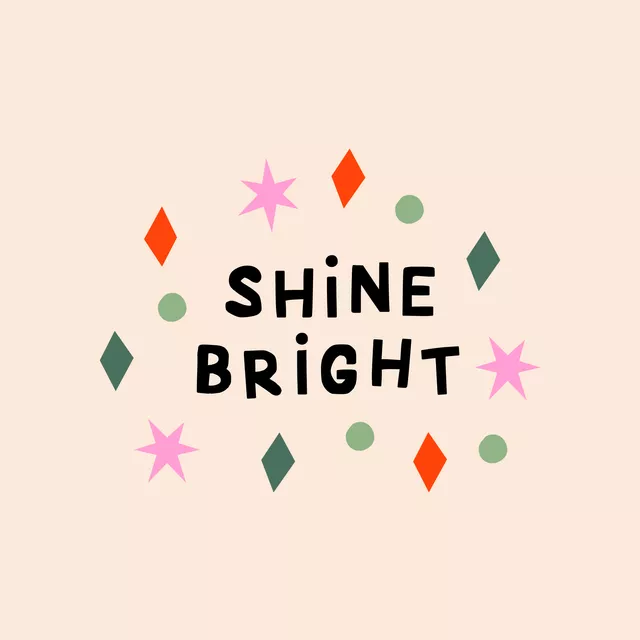 Kissen Shine Bright