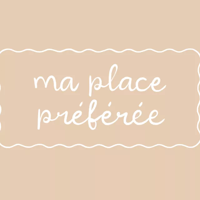 Kissen ma place préférée