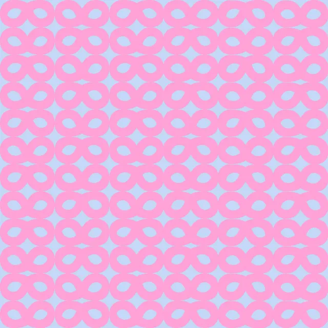 Tischdecke Infinity Pattern pink blue