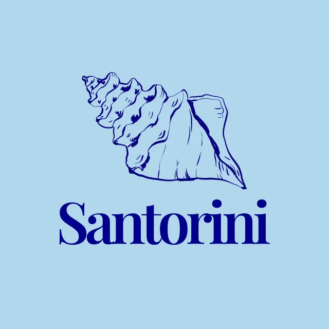 Sitzkissen Santorini Seashell