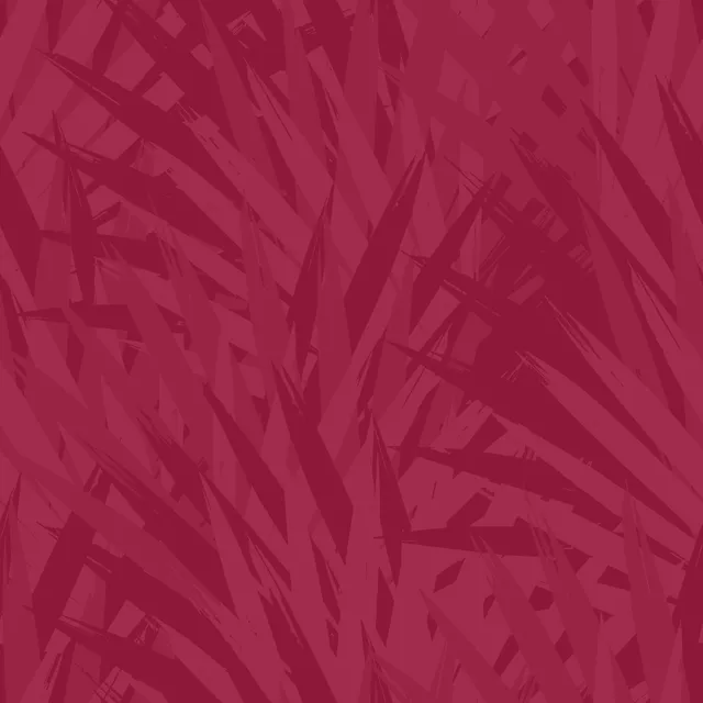 Kissen Viva Magenta Palm Leaves