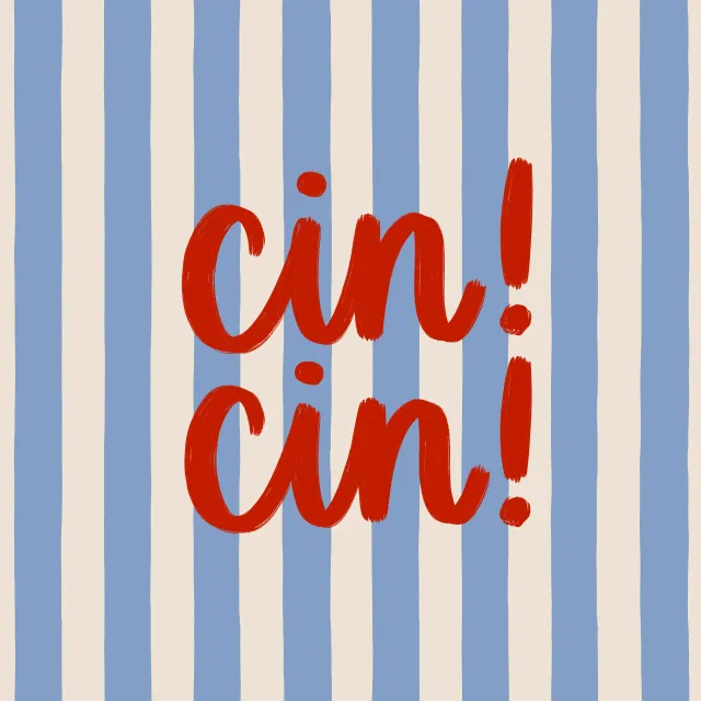 Kissen CIN CIN Streifen