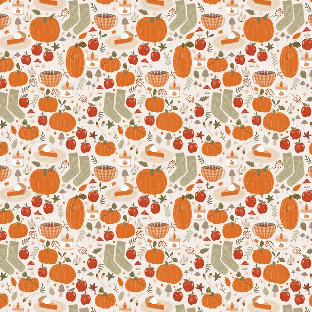 Kissen Cozy October Allover