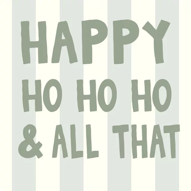 Tischdecke Cozy XMas Happy Ho Ho Ho