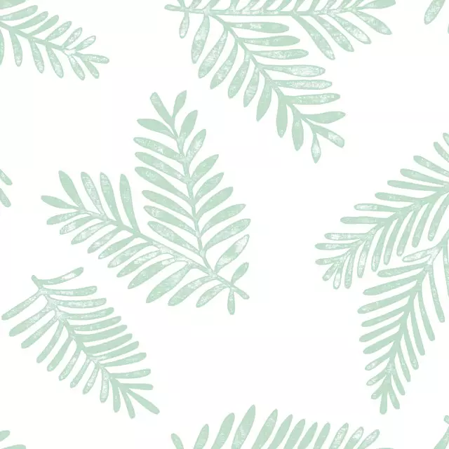 Sitzkissen Große Zweige mint