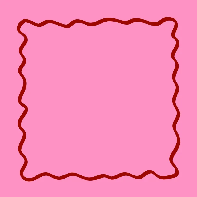 Kissen Christmas Party Wellen Pink