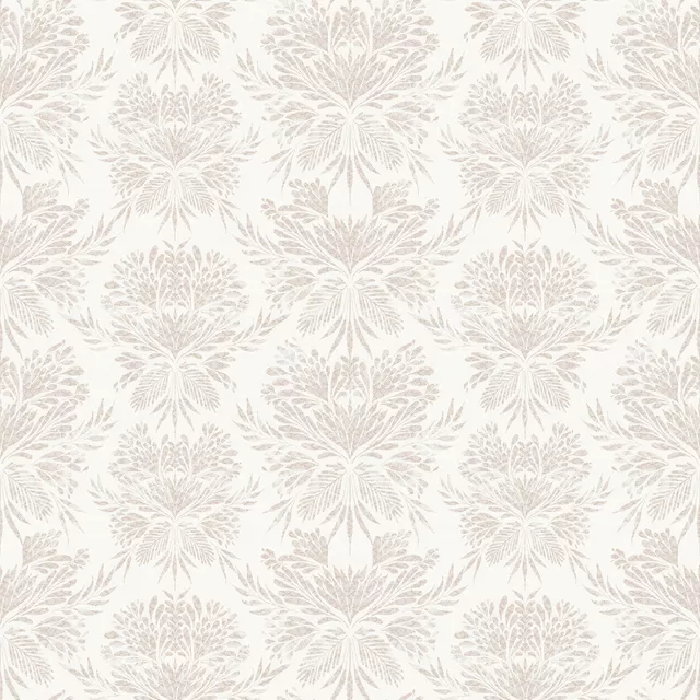 Kissen Vintage Florals damask cream