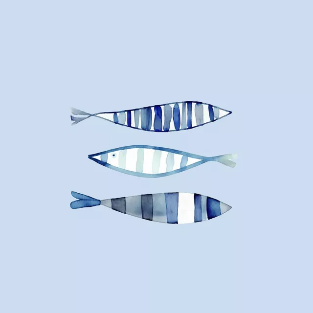 Bettwäsche Under The Sea blue