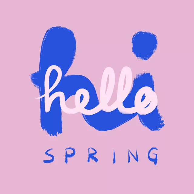 Kissen hi hello spring