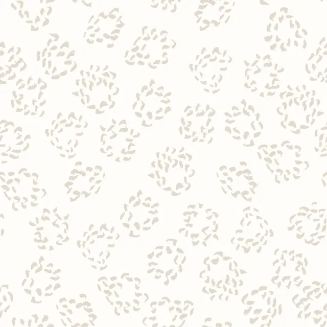 Dekovorhang Kreise mit Textur weiß