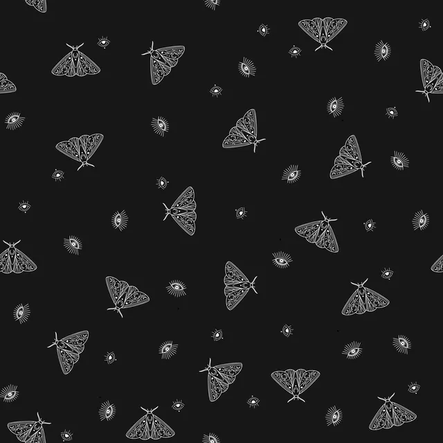 Dekovorhang Moth Minimal (dark)