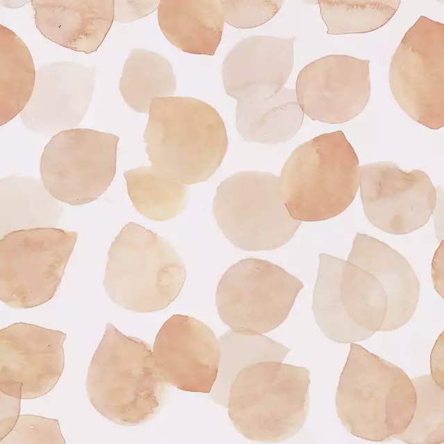 Bankauflage Big terracotta Watercolor Dots