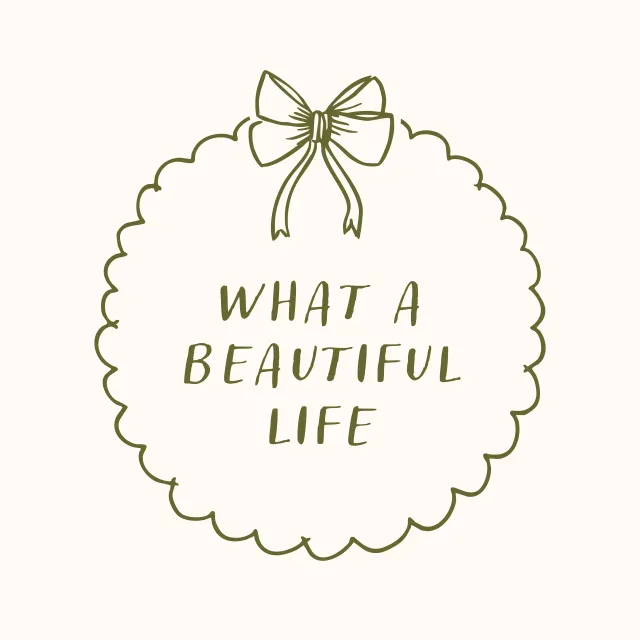 Kissen What a beautiful life