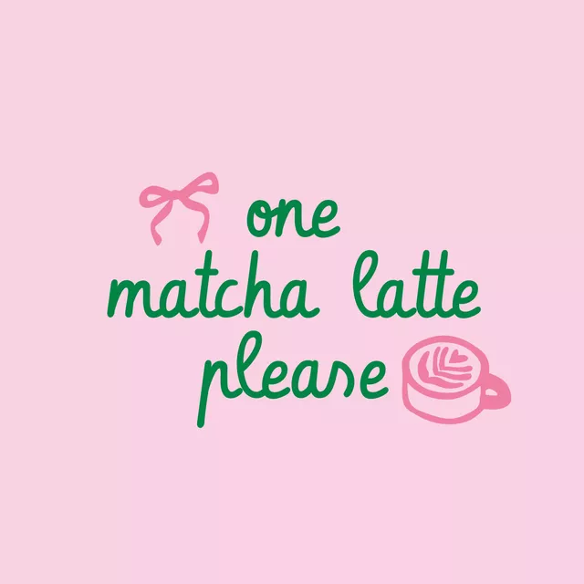 Kissen One Matcha Latte Please