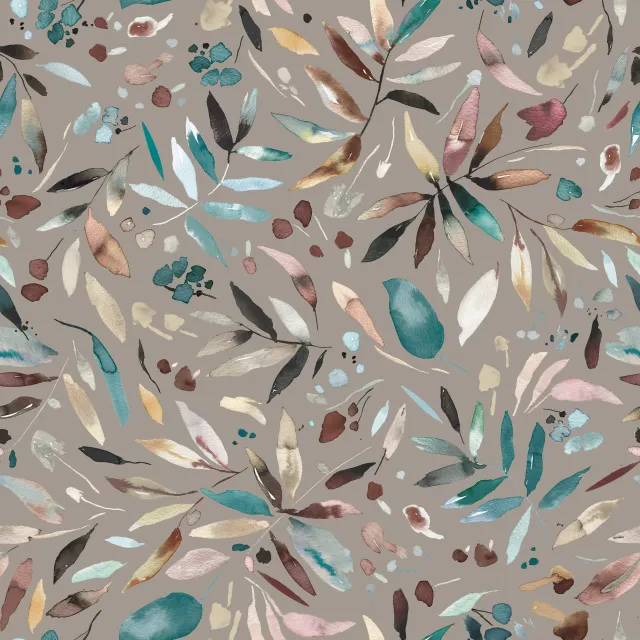 Kissen Natur Botanik Herbst Blätter