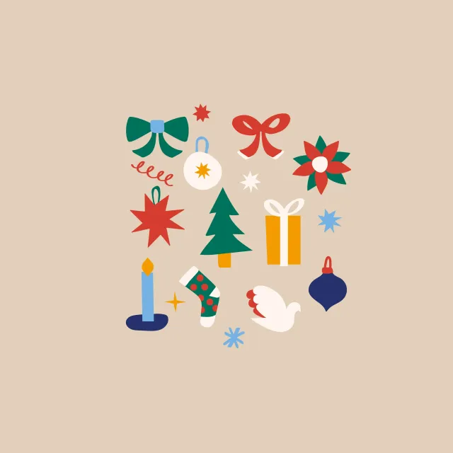 Tischset Christmas Spirit Cinnamon