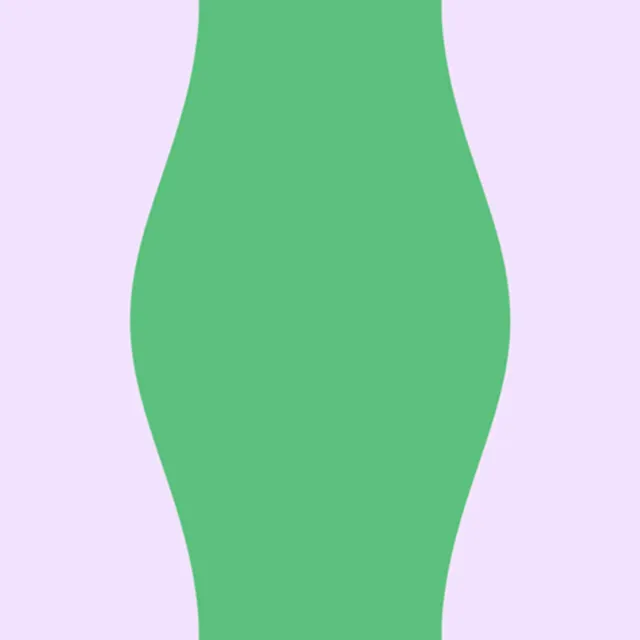 Servietten Welle Grün & Lila