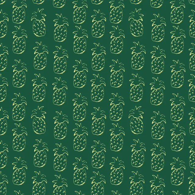 Tischdecke Playful Pineapple Pattern