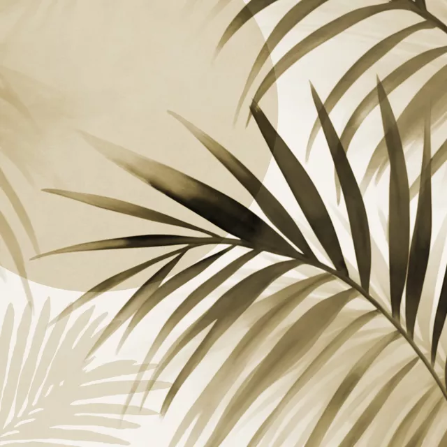 Kissen Calm Oasis Palm Leaves