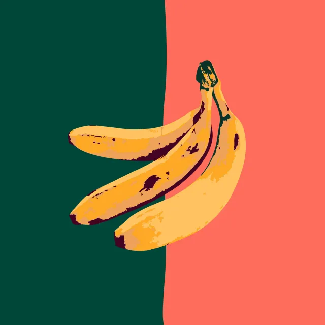 Kissen Tropical Paradise Bananas