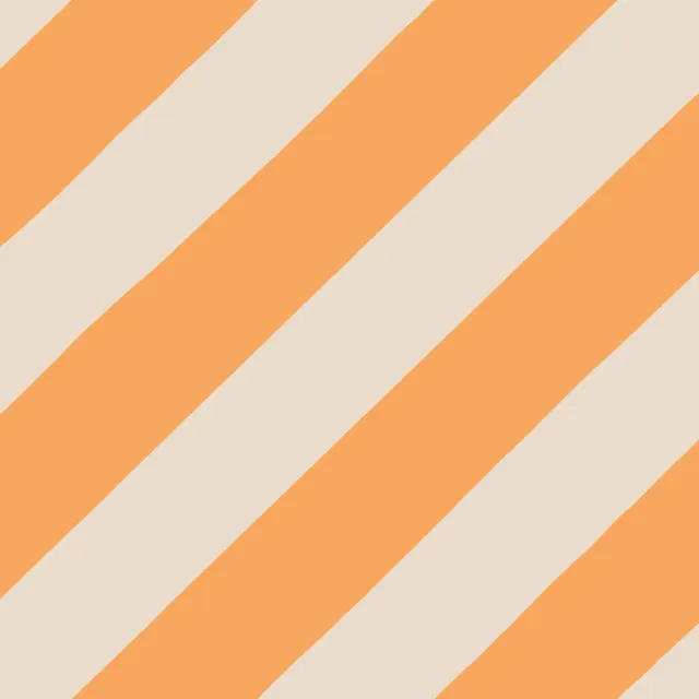 Bankauflage Streifen diagonal sonnengelb