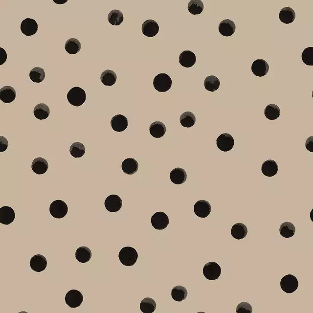 Servietten Black Dotty beige