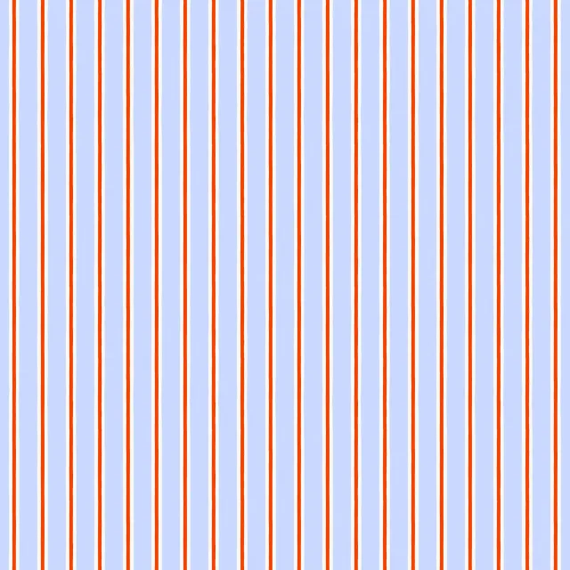 Dekovorhang Streifen Blau Rot