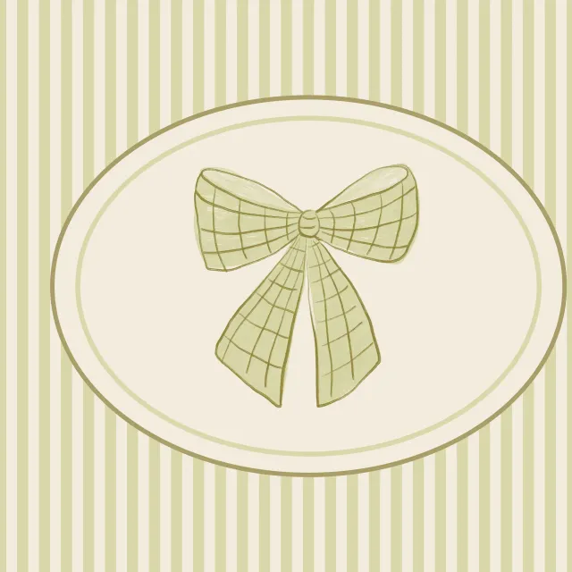 Tischset Landliebe Schleife