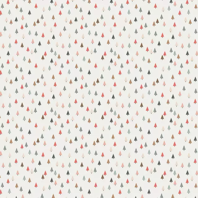 Kissen Bunter Weihnachtswald