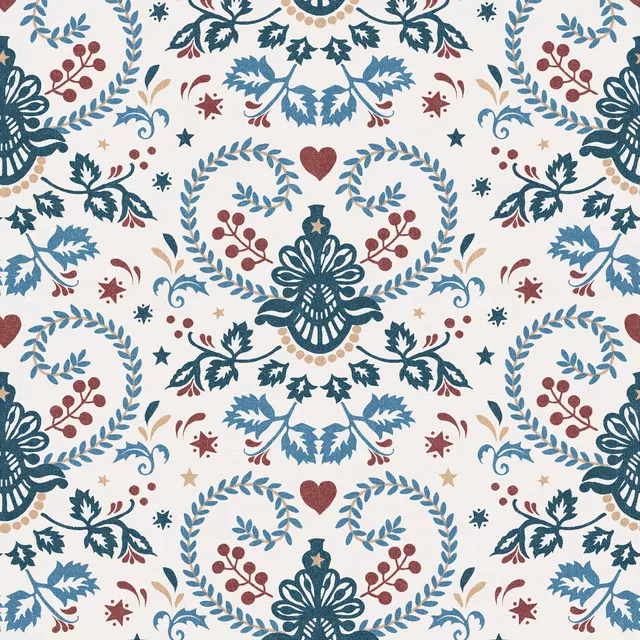 Kissen Whimsy Folk Christmas I