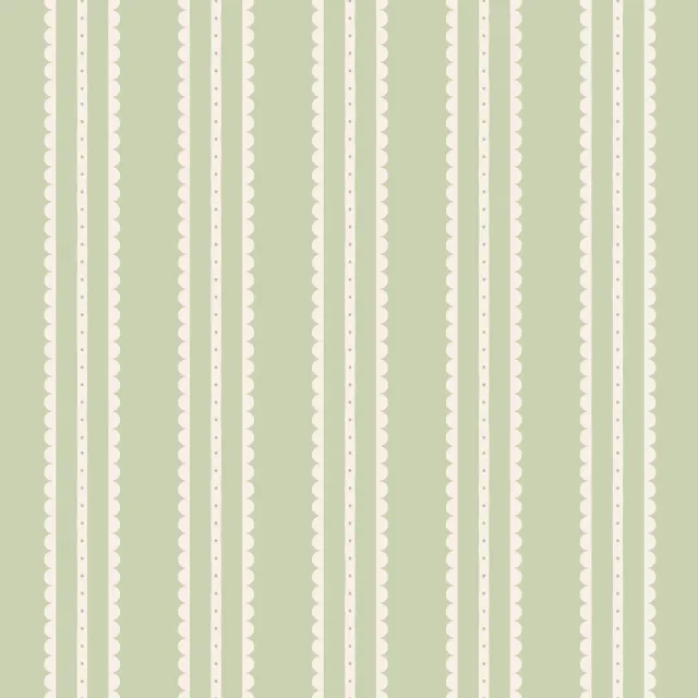 Geschirrtücher Spitzenstreifen Grün